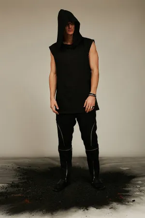 Abyss Cut-Sleeve Hoodie