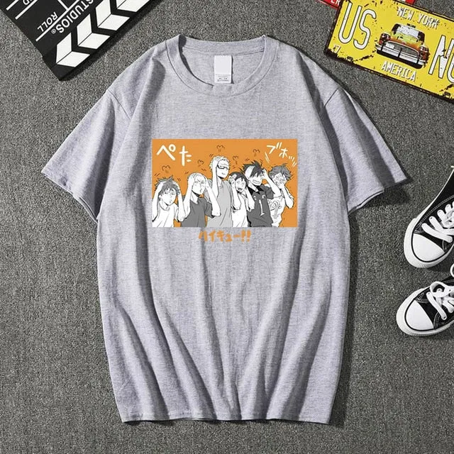 Anime Haikyuu T- Shirt Short Sleeve