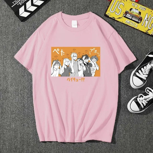 Anime Haikyuu T- Shirt Short Sleeve