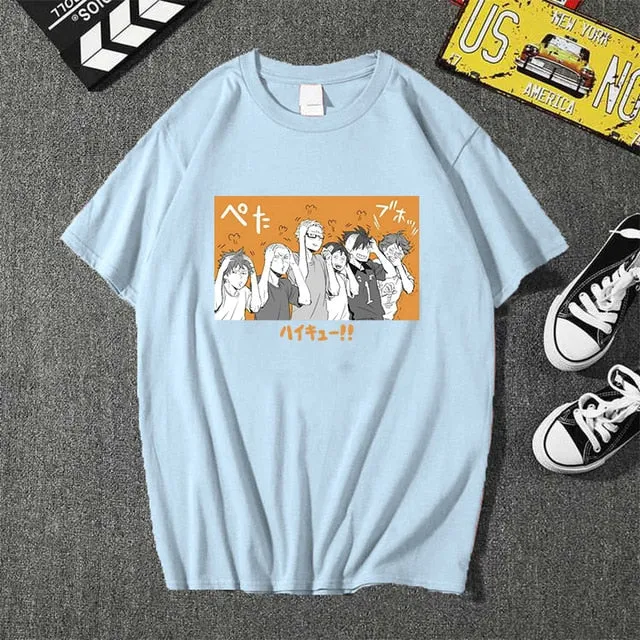 Anime Haikyuu T- Shirt Short Sleeve