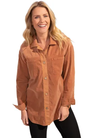 Baby Cord Stretch Shacket