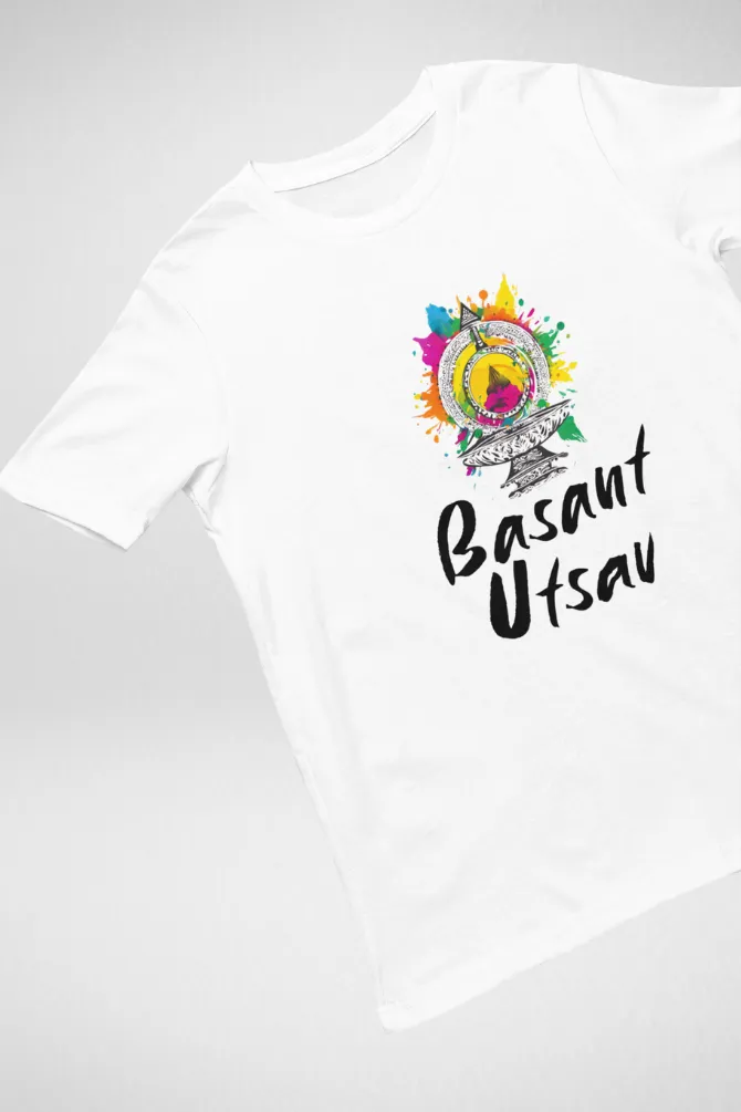 Basant Utsav Holi T-shirt for women