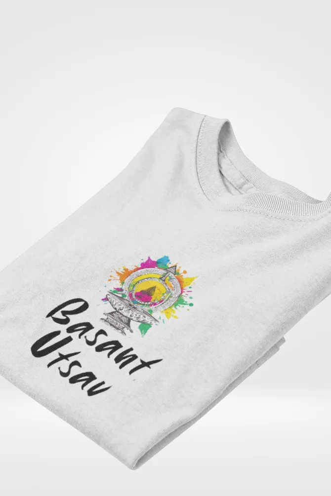 Basant Utsav Holi T-shirt for women