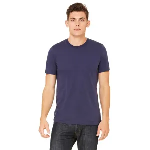 Bella   Canvas Unisex Navy Made in the USA Jersey Short-Sleeve T-Shirt