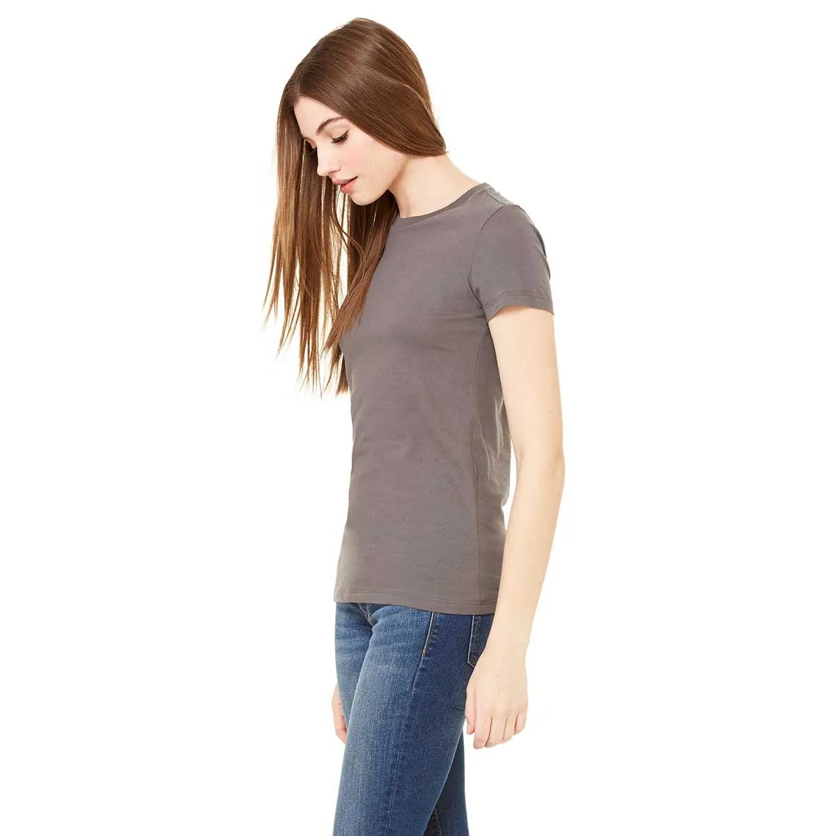 Bella   Canvas Women's Asphalt Jersey Short-Sleeve T-Shirt