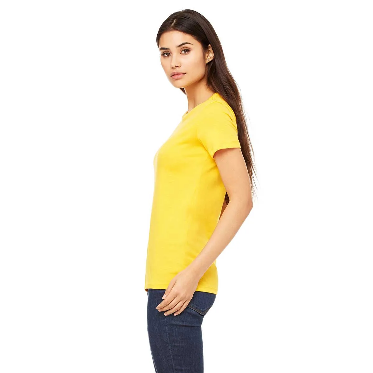 Bella   Canvas Women's Gold Jersey Short-Sleeve T-Shirt