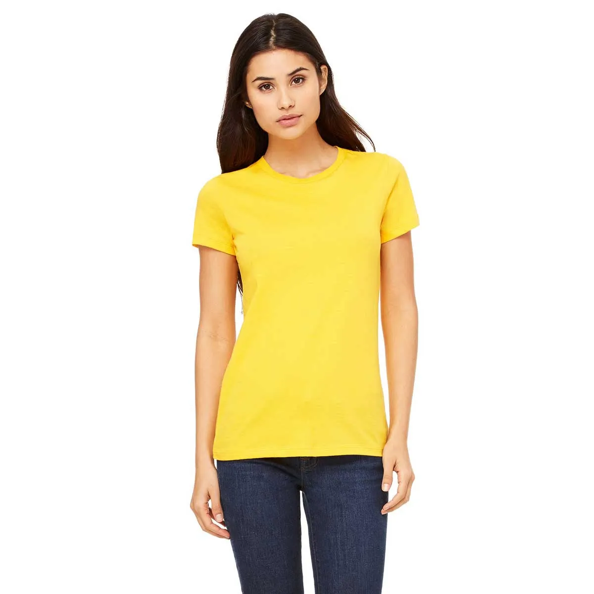 Bella   Canvas Women's Gold Jersey Short-Sleeve T-Shirt