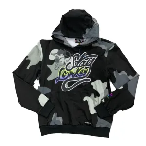 BKYS-Stay Lowkey Pullover Hoodie-Black Camo