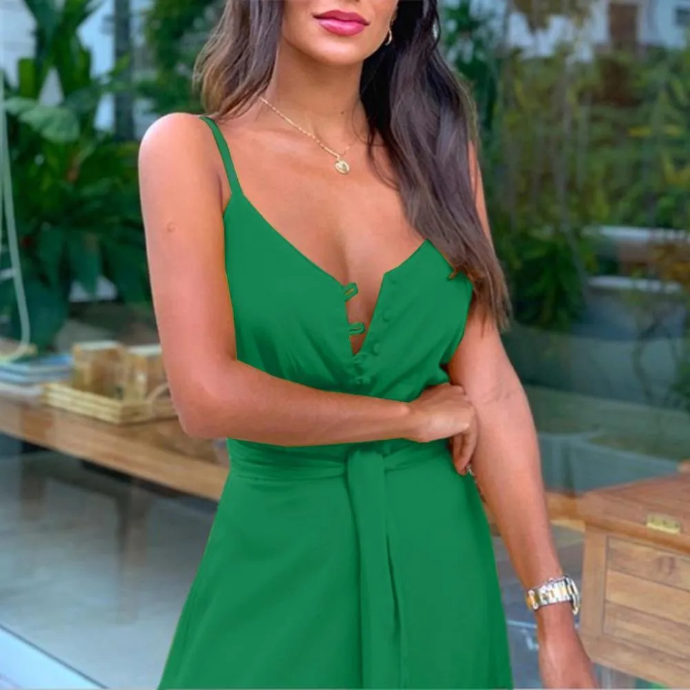Boho Dress - Strappy Maxi