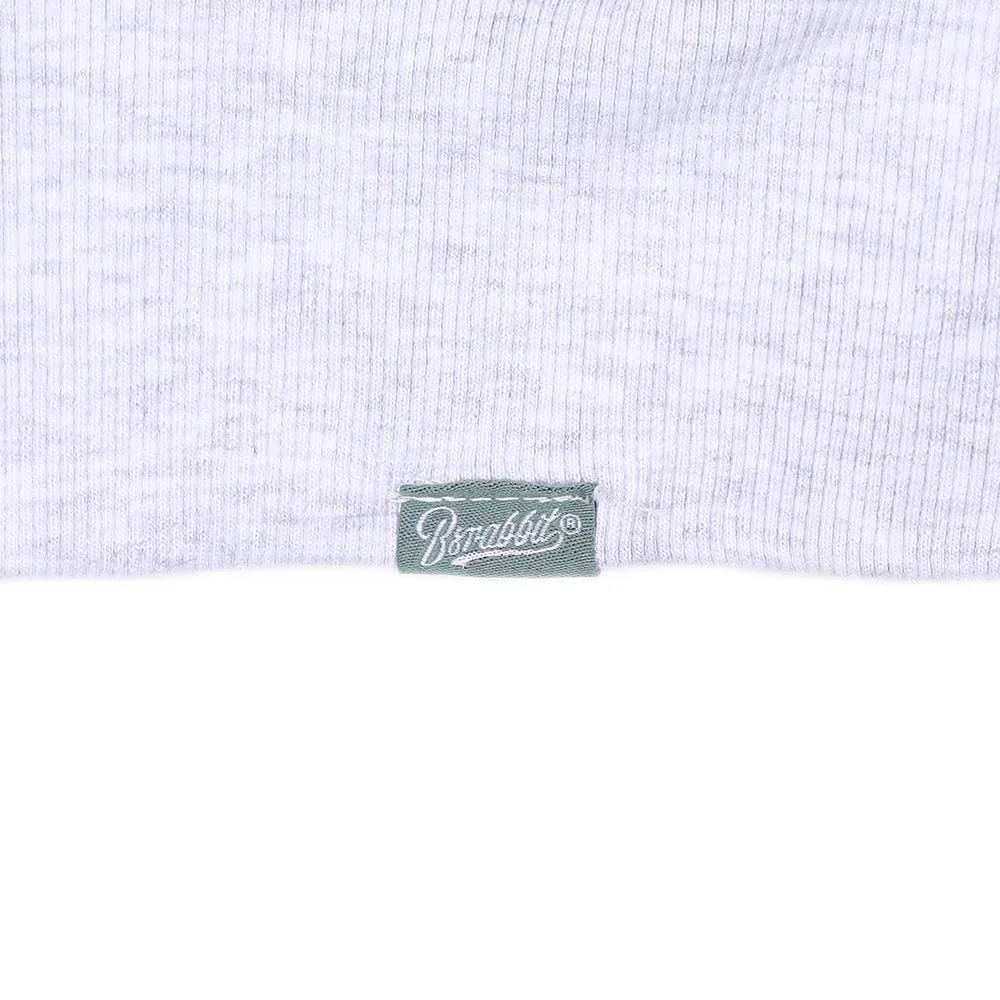 BR BLOCK WAPPEN HOODIE LIGHT GRAY