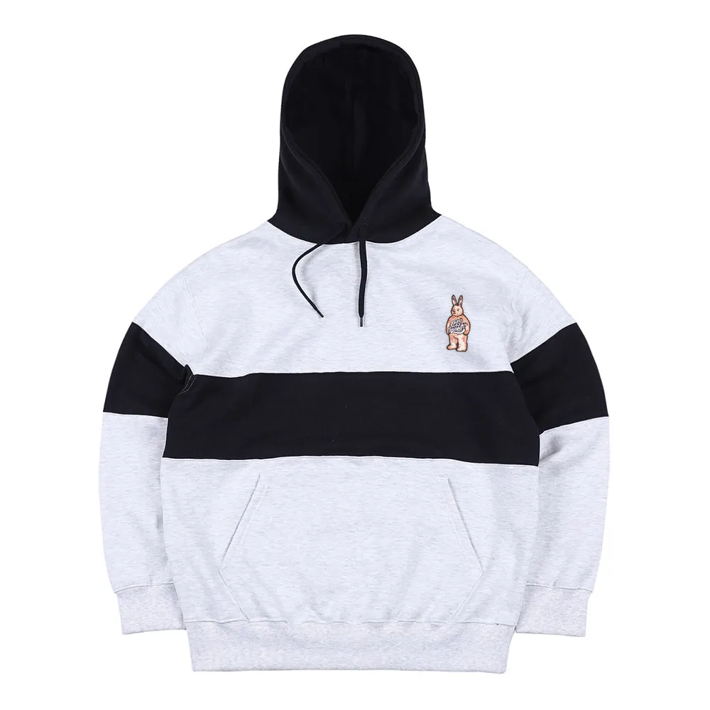 BR BLOCK WAPPEN HOODIE LIGHT GRAY