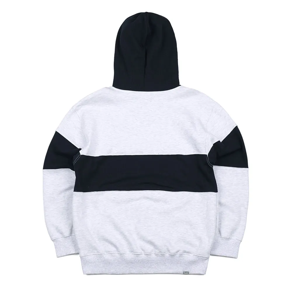 BR BLOCK WAPPEN HOODIE LIGHT GRAY