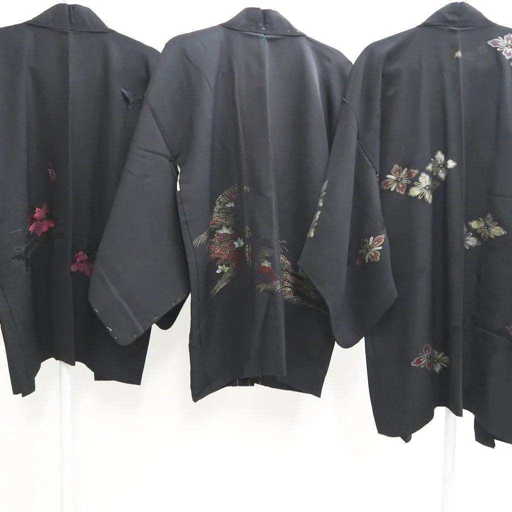 Bundle 15pcs Silk Haori Jacket Wholesale Bulk Free Shipping #419
