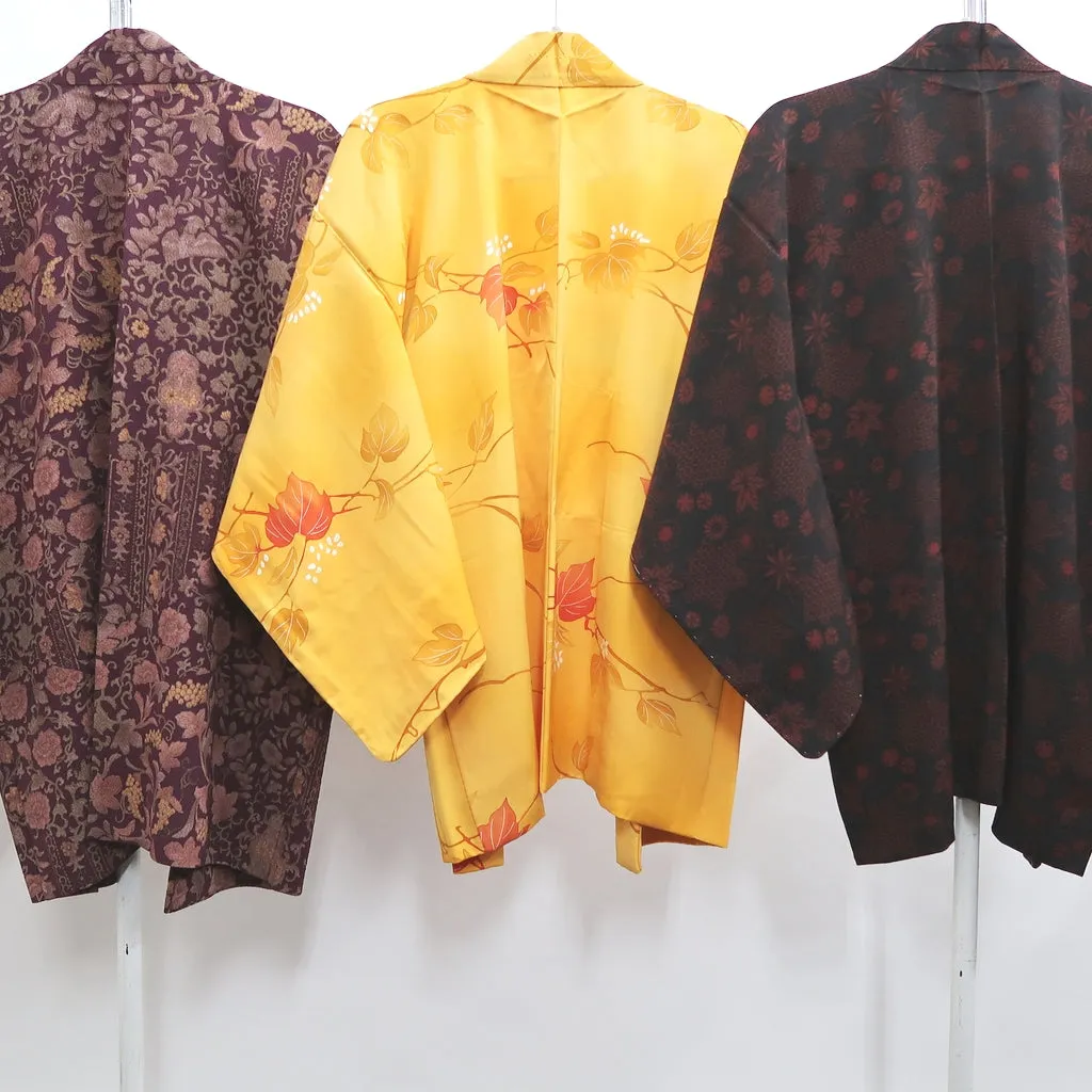 Bundle 15pcs Silk Haori Jacket Wholesale Bulk Free Shipping #480