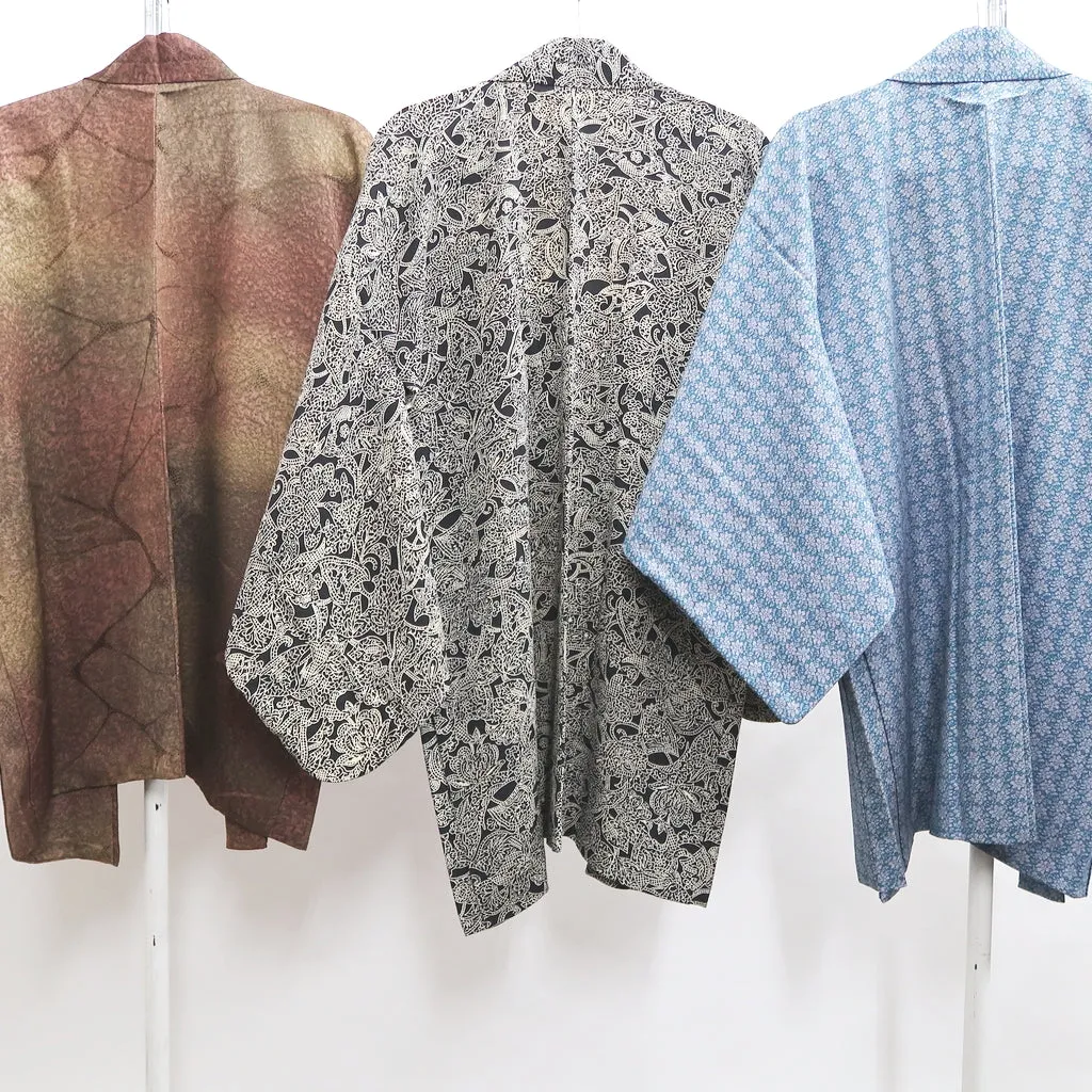 Bundle 15pcs Silk Haori Jacket Wholesale Bulk Free Shipping #480