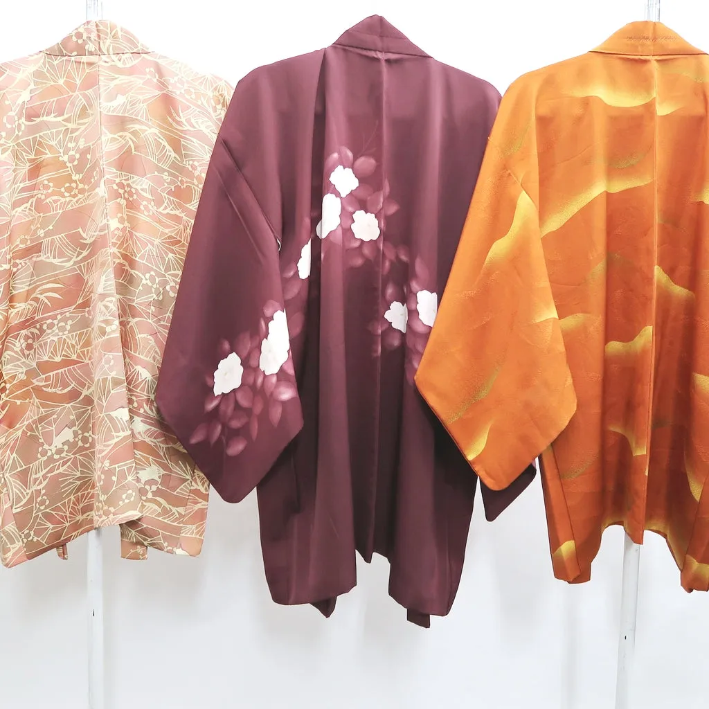 Bundle 15pcs Silk Haori Jacket Wholesale Bulk Free Shipping #480