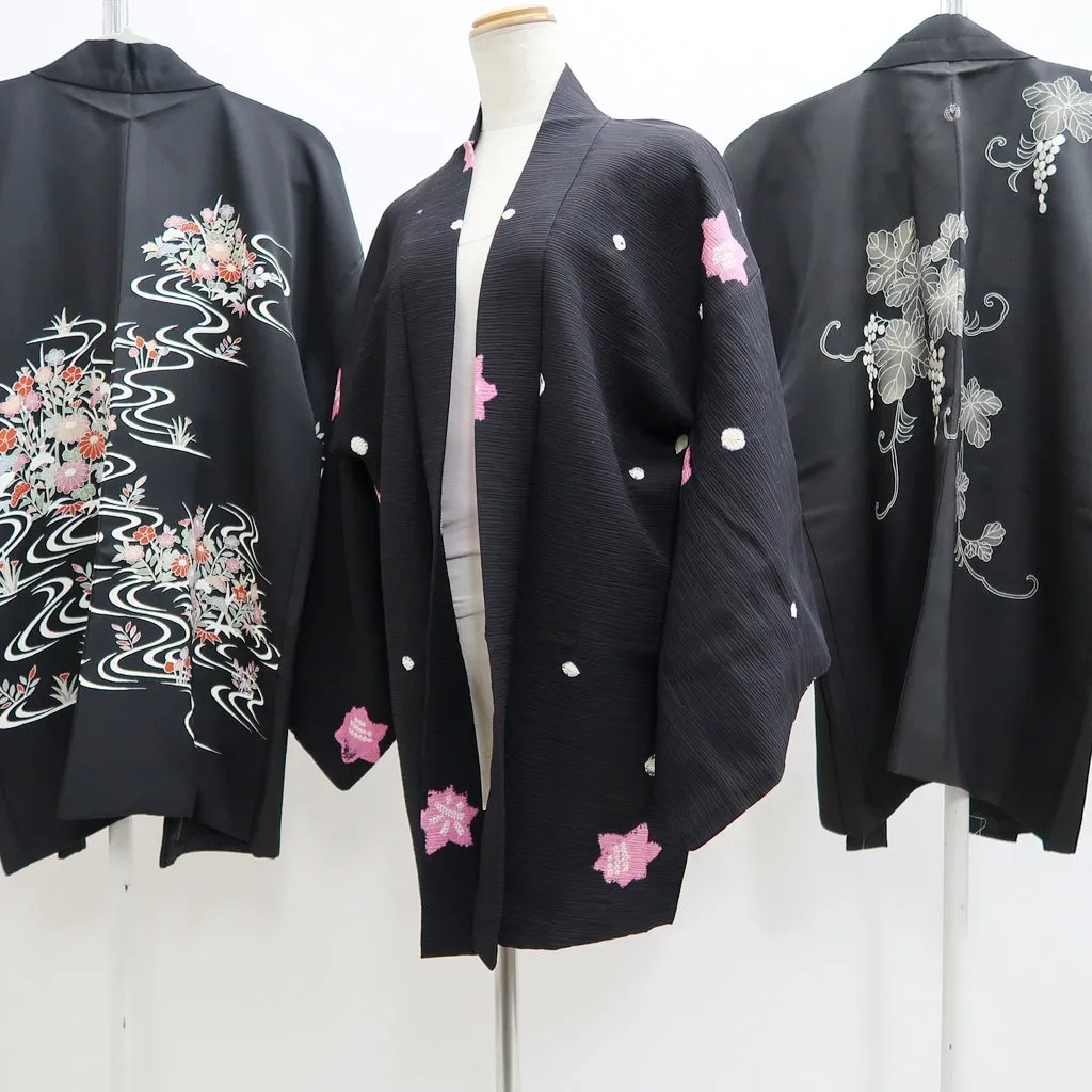 Bundle 15pcs Silk Haori Jacket Wholesale Bulk Free Shipping #560