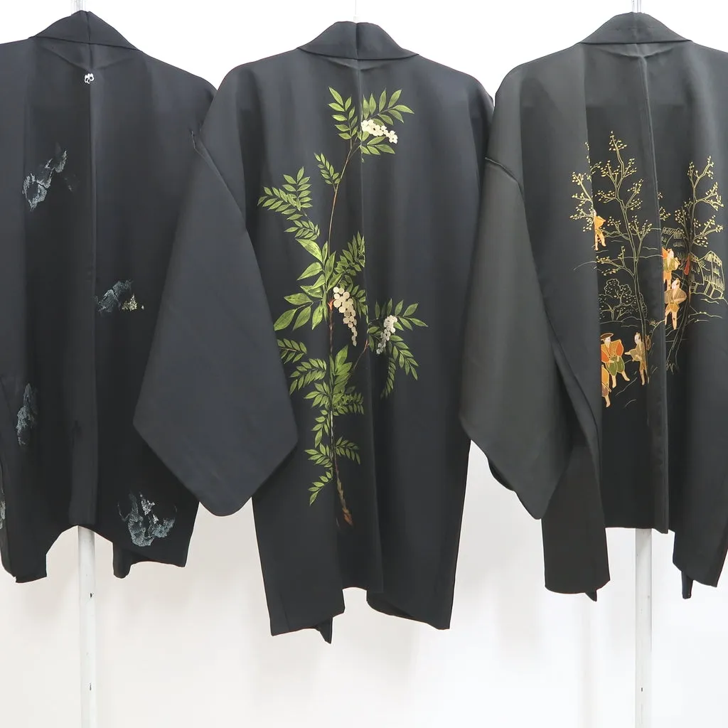 Bundle 15pcs Silk Haori Jacket Wholesale Bulk Free Shipping #560