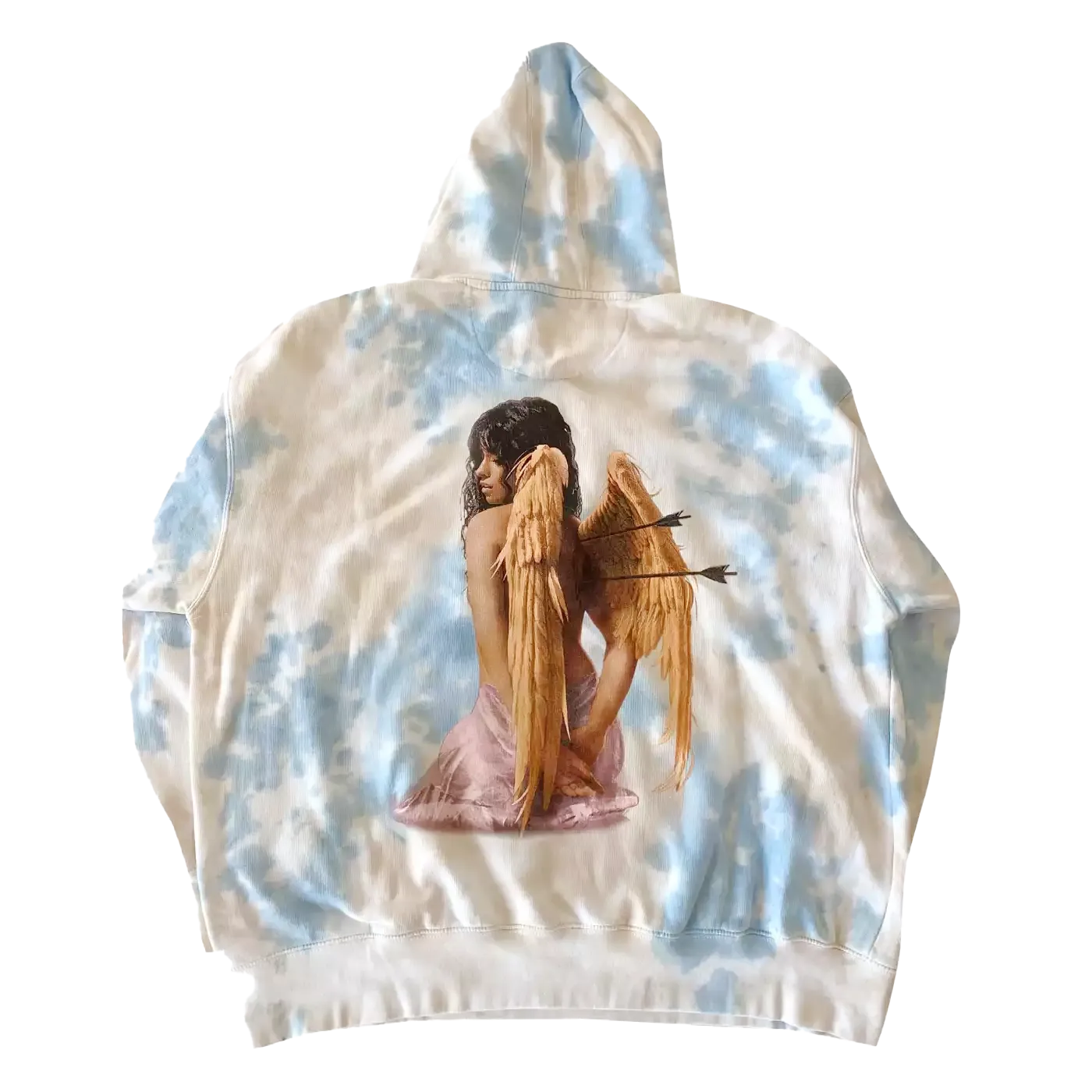 CAMILA CABELLO HOODIE BLUE TIE DYE - LIAR
