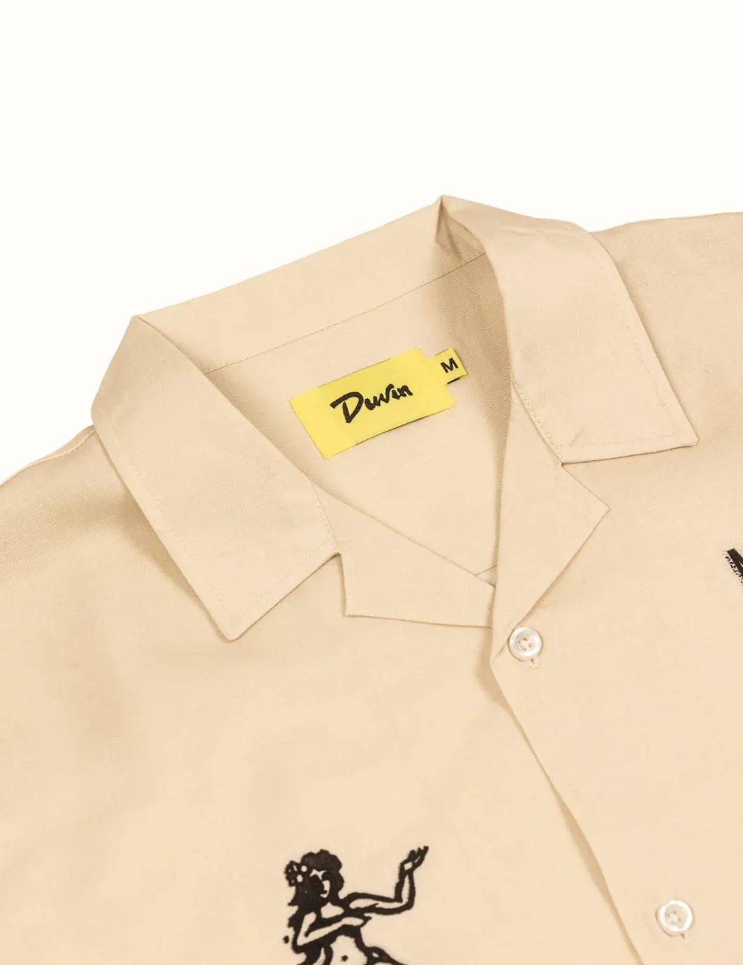 Duvin "Stamped" buttonup Short Sleeve Cabana Shirt