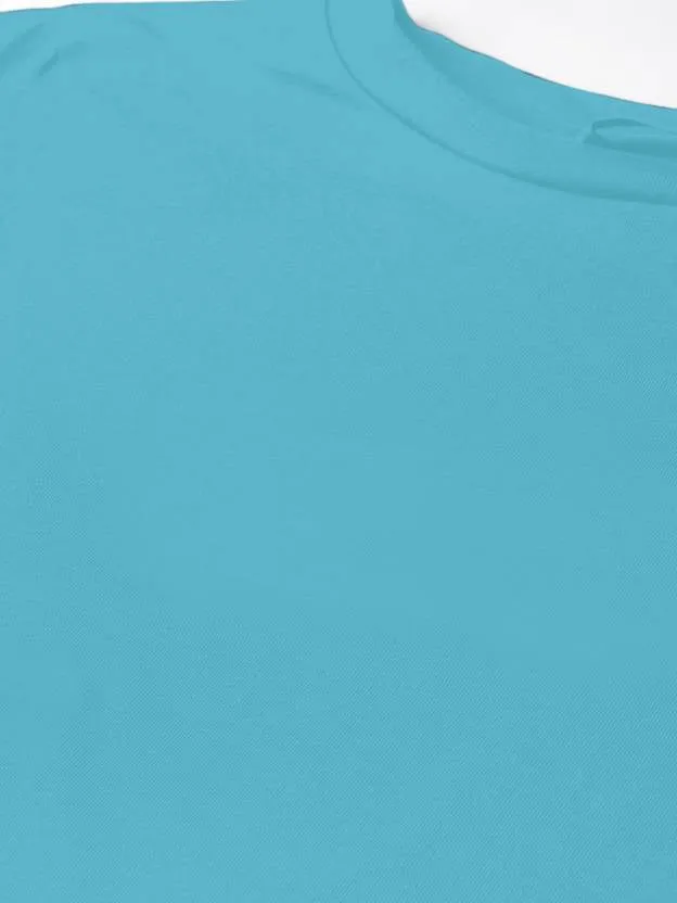 Effortless Style Sky Blue T-Shirt