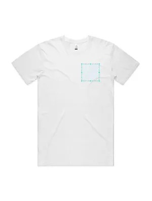 Embroidered AS Colour Staple Organic Tee