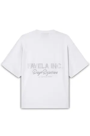 FAVELA INC WHITE T-SHIRT
