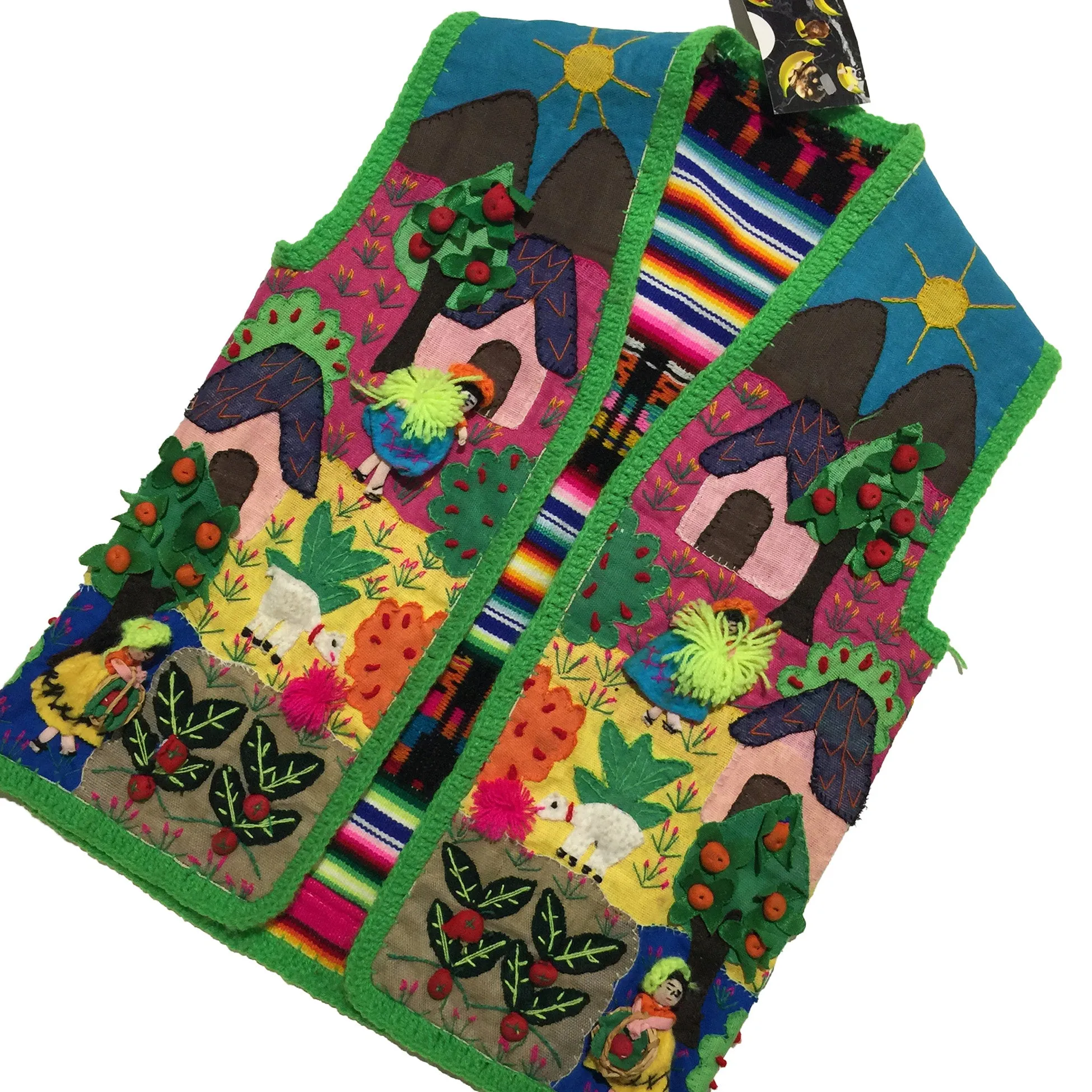 Garden Woven Embellished Vest