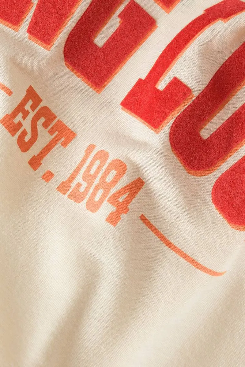 King Louie boxy tee cream