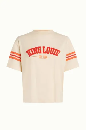 King Louie boxy tee cream