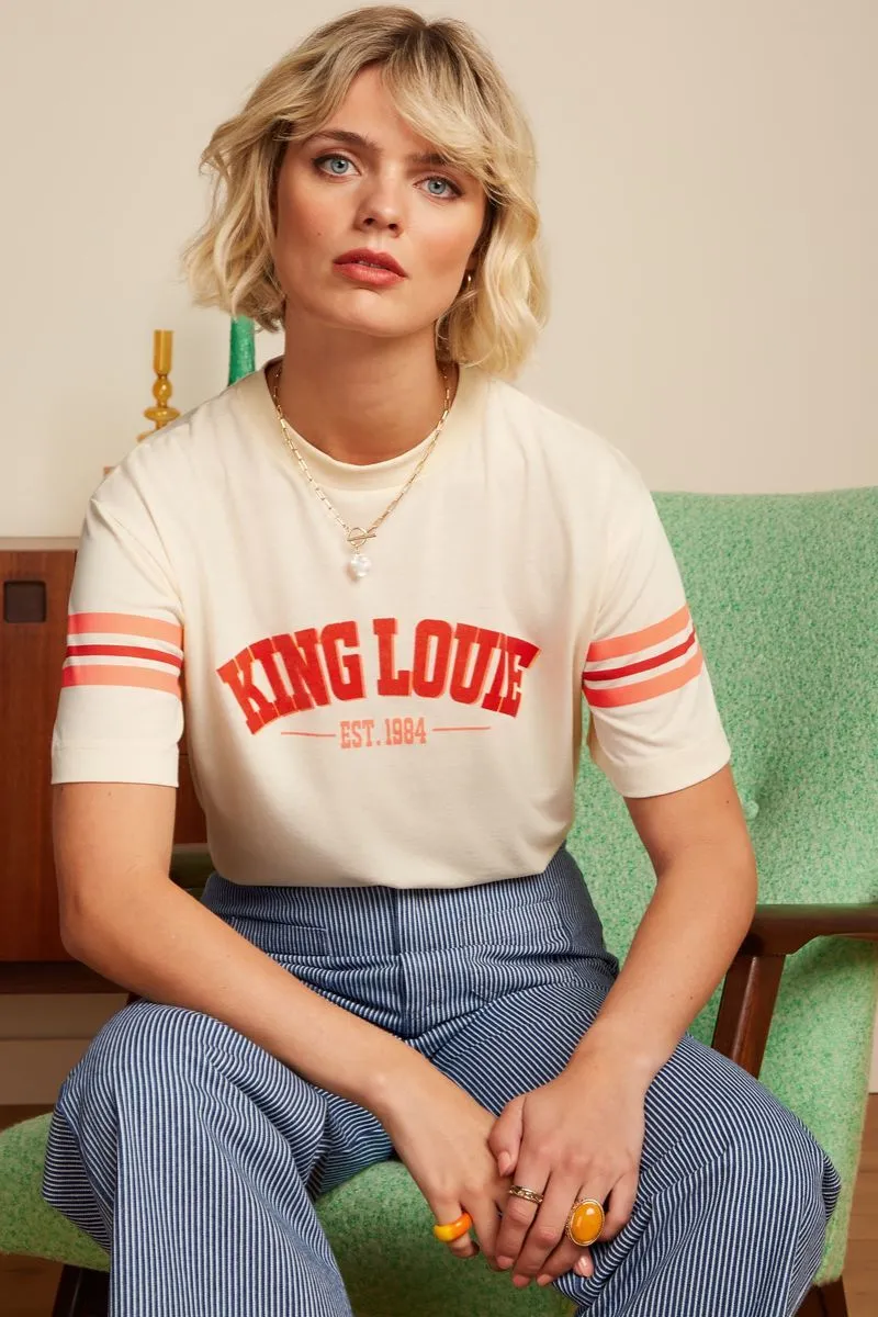 King Louie boxy tee cream