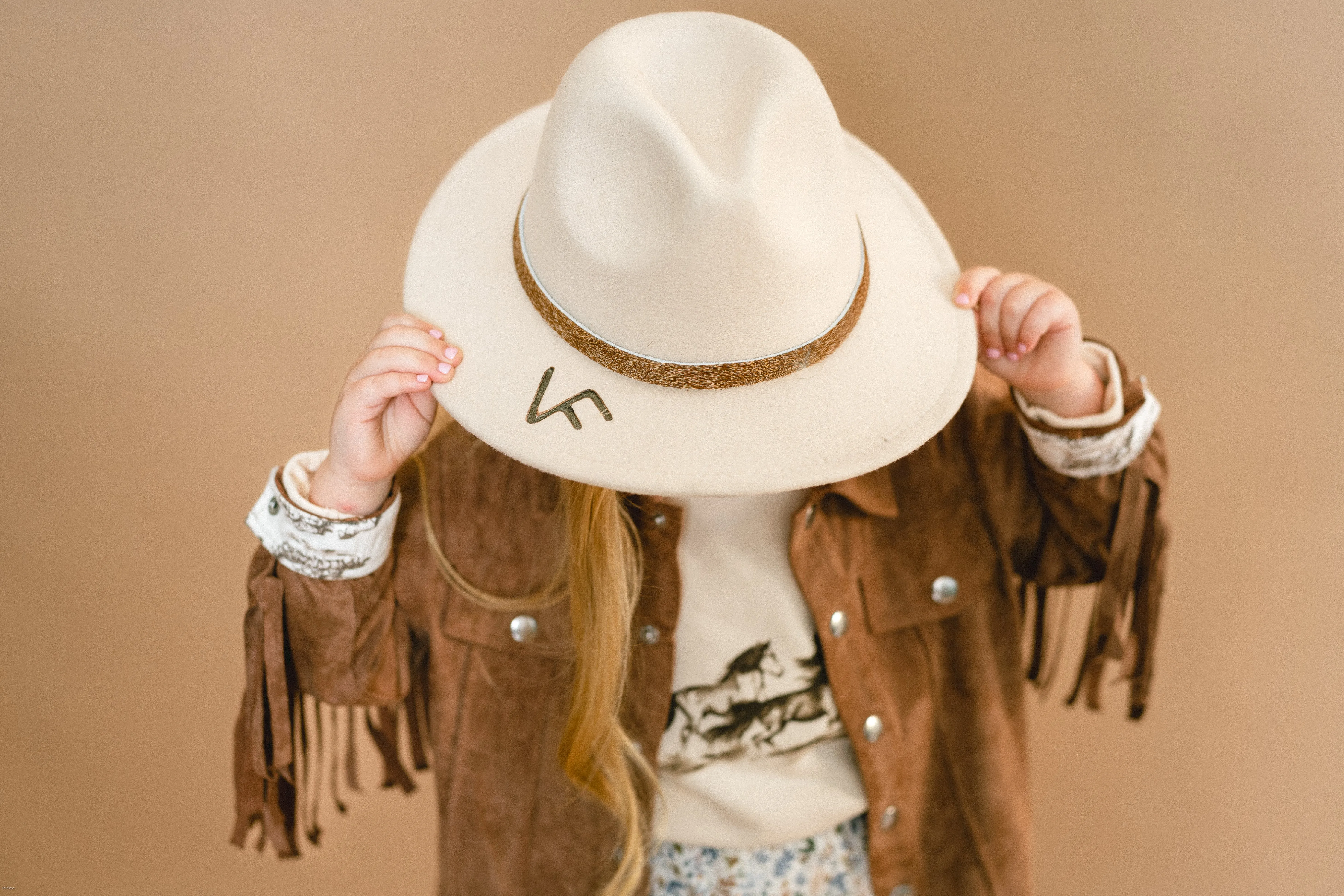 Lainey Fringe Shacket - Saddle