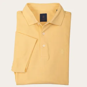 Lemon Pique Polo Shirt