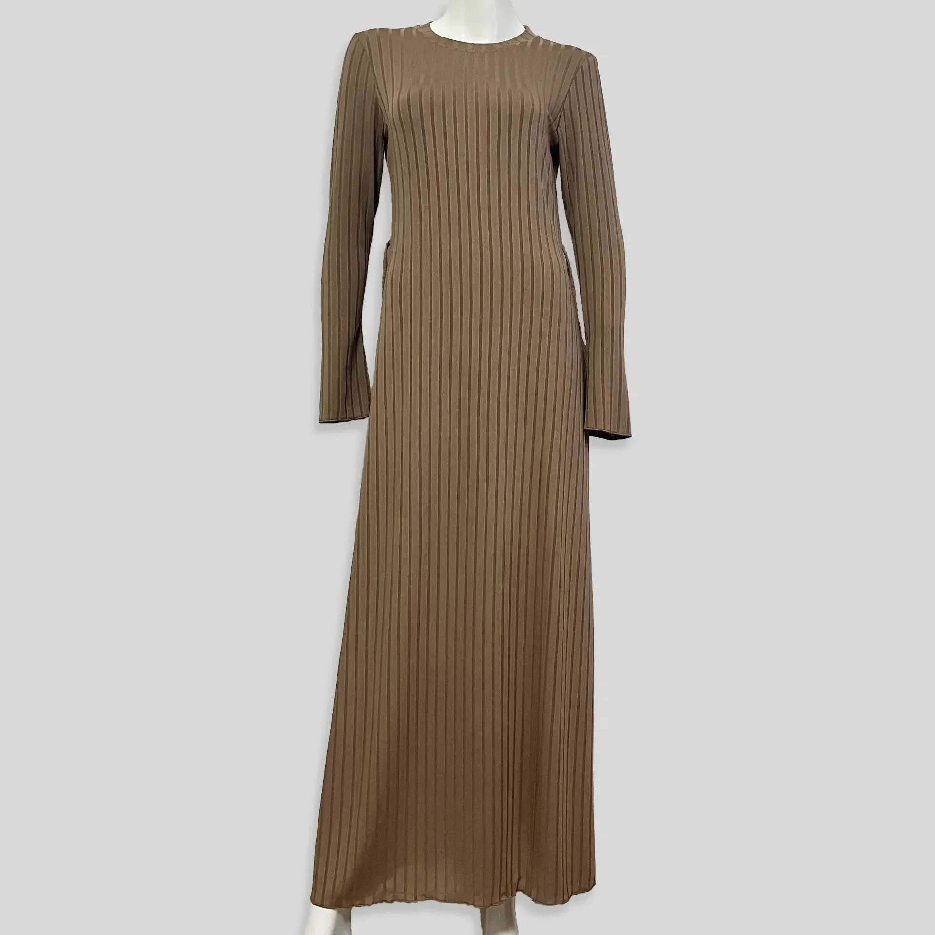 Luna Lace-Up Maxi Knitted Dress