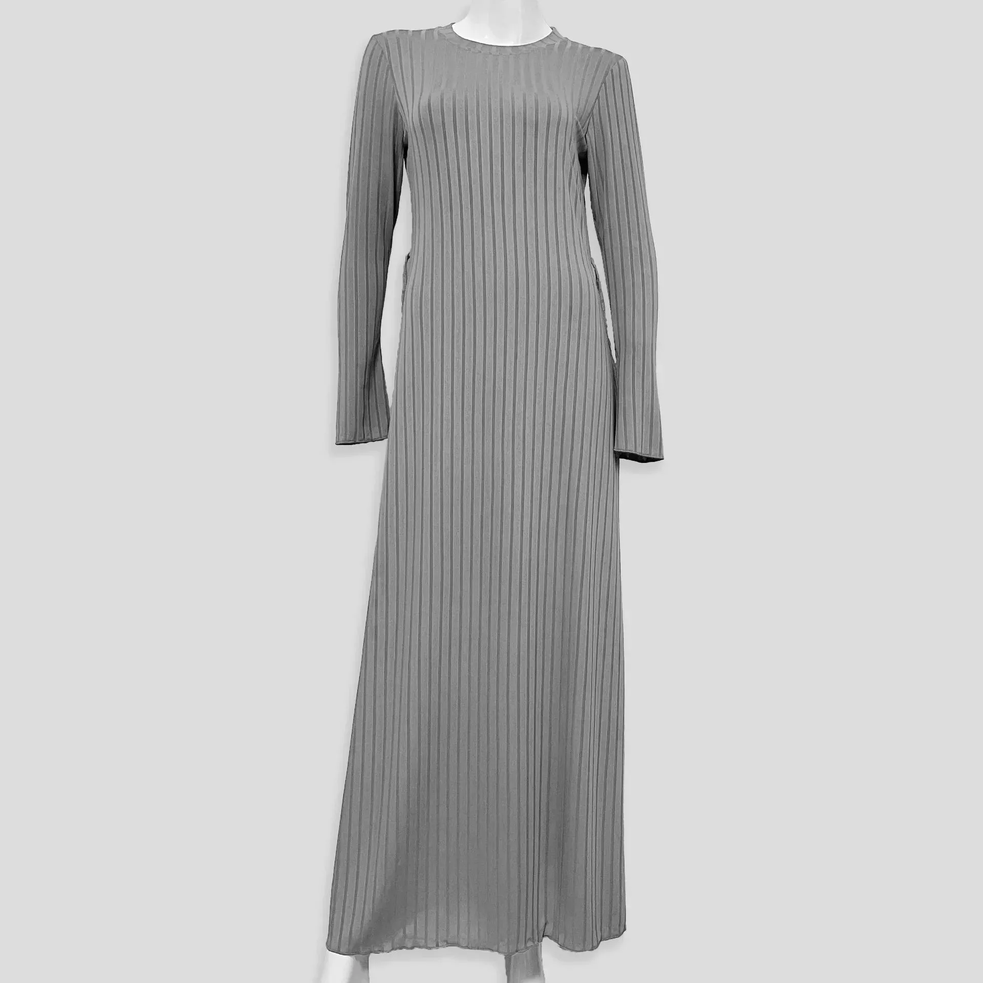 Luna Lace-Up Maxi Knitted Dress