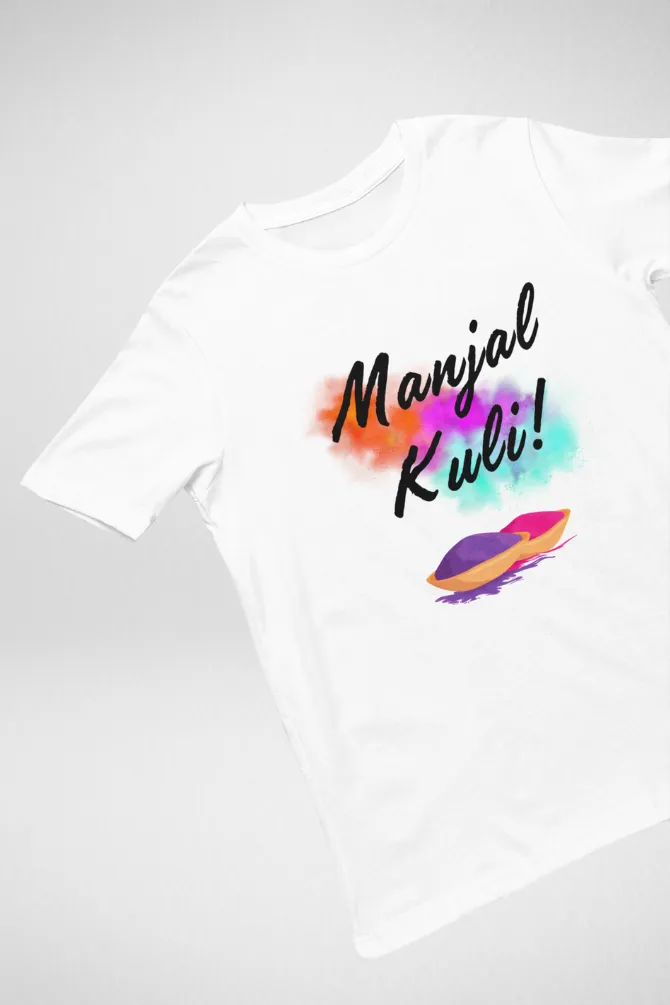 Manjal Kuli Holi T-shirt for men