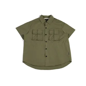 Men T-Shirt Summer Men's Lapel Shirt Casual Retro Short Sleeve