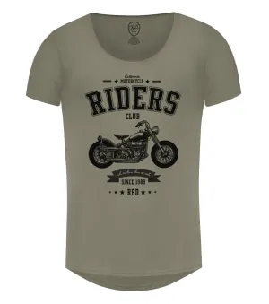 Men's Vintage Motorcycle Graphic T-shirt / Color Option / MD881