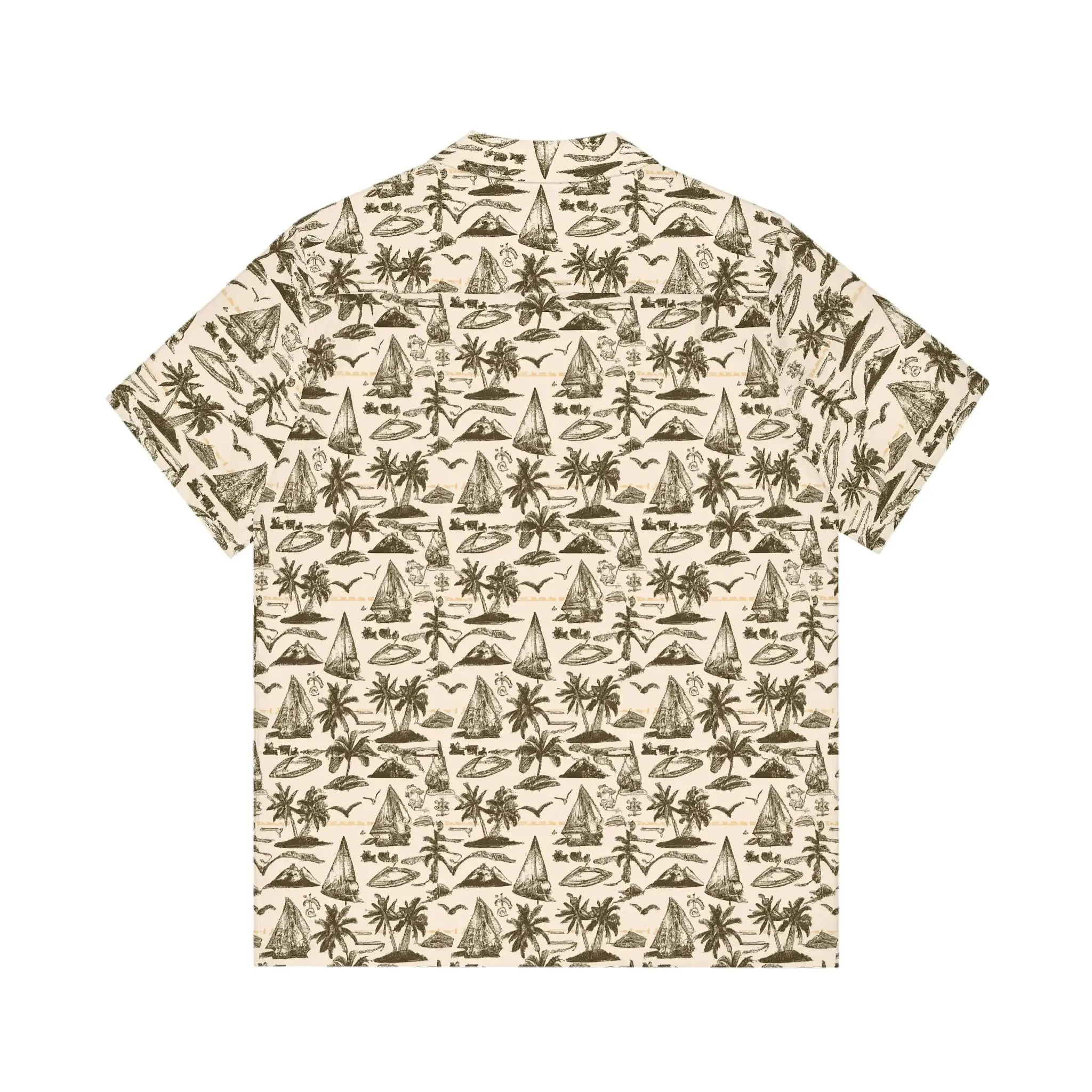 Men's Vintage Sailor Hawaiian Shirt