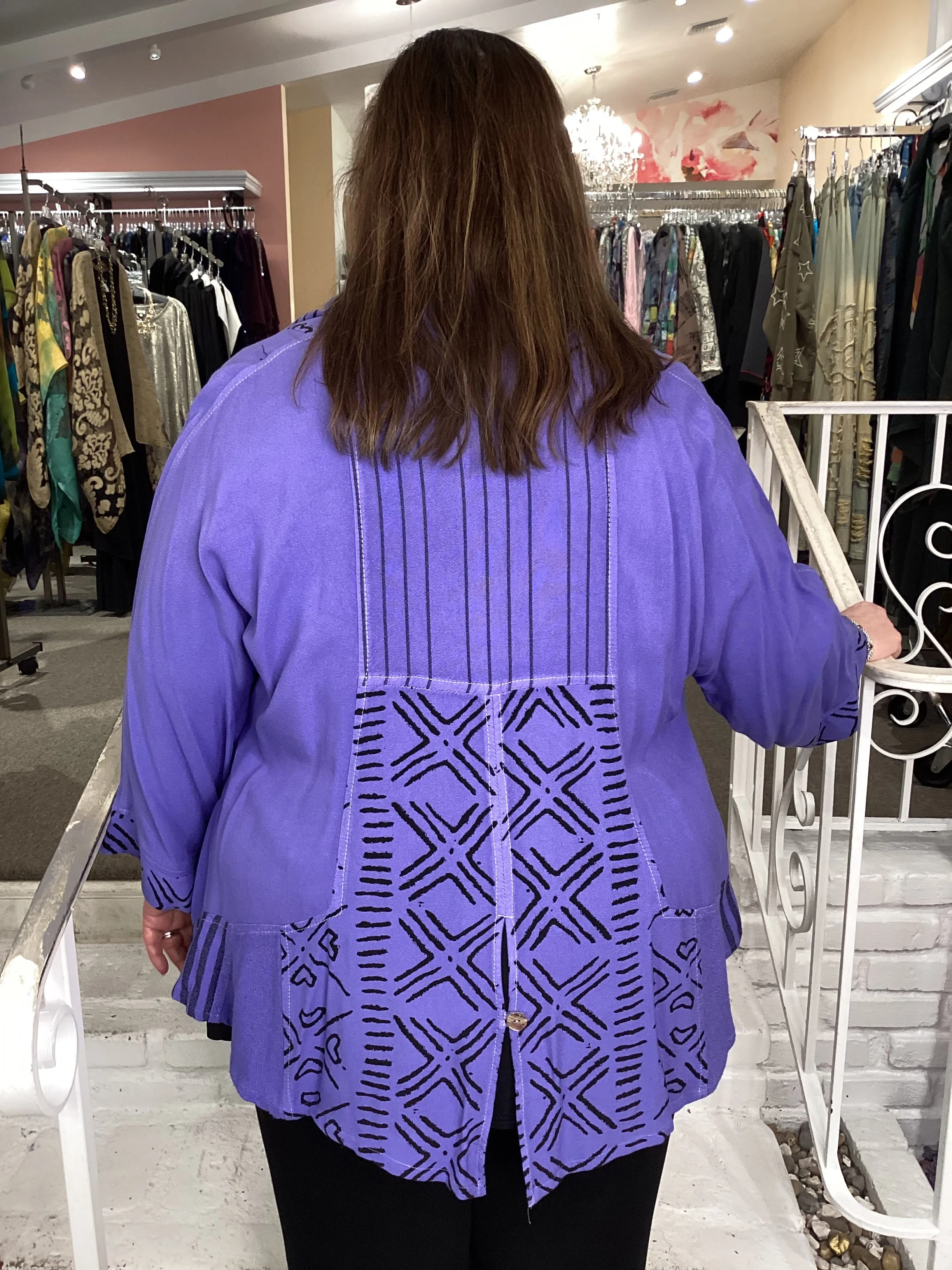 MULTI PATCH JACKET-COMBO LAPIS