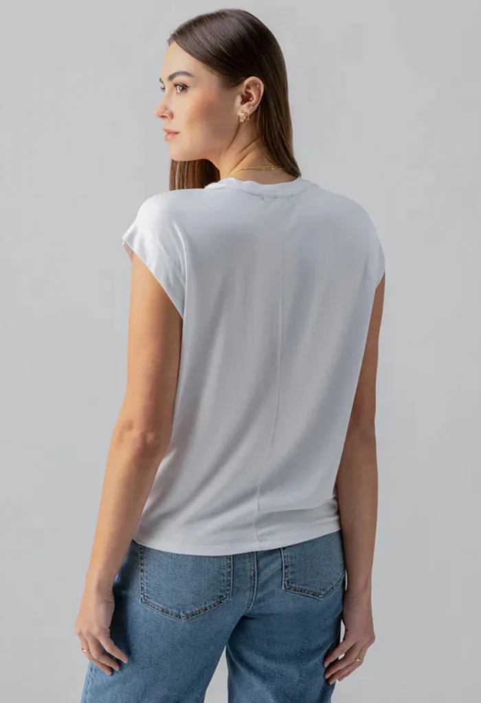 New Era Tee-White