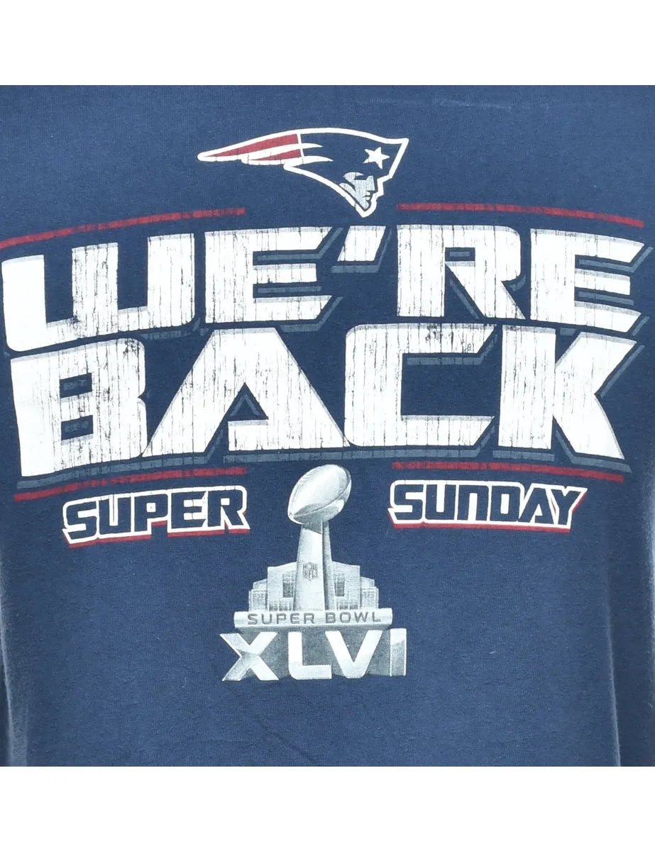 NFL Super Bowl XLVI Sports T-shirt - M