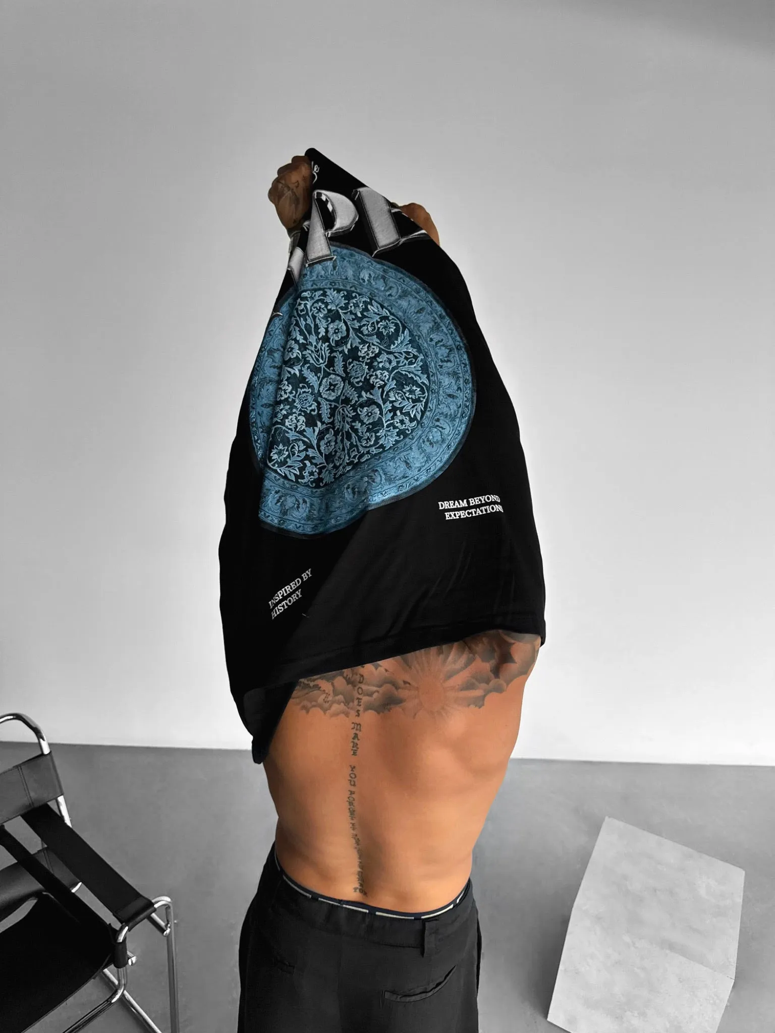Oversize Hype T-Shirt - Black