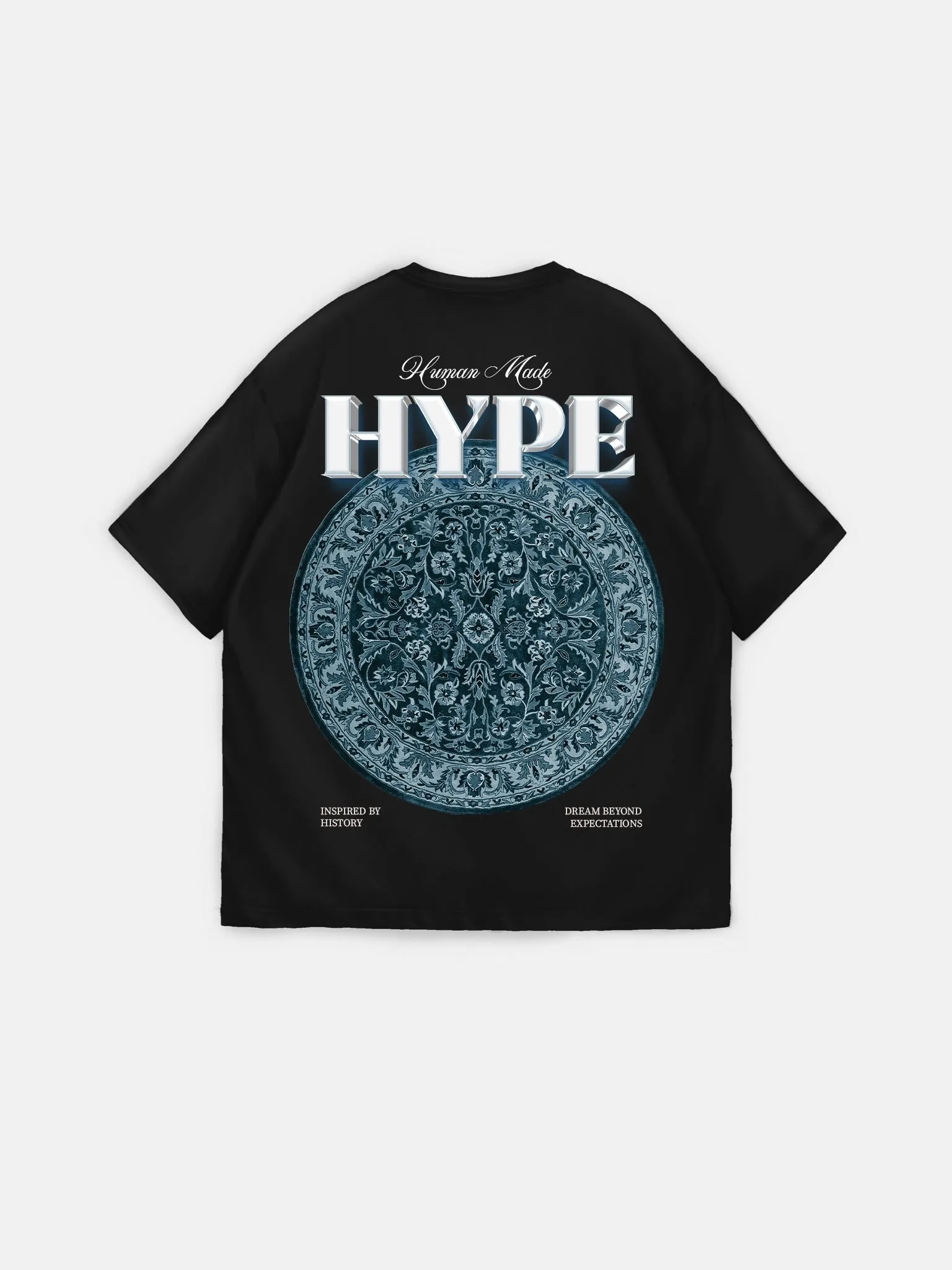Oversize Hype T-Shirt - Black