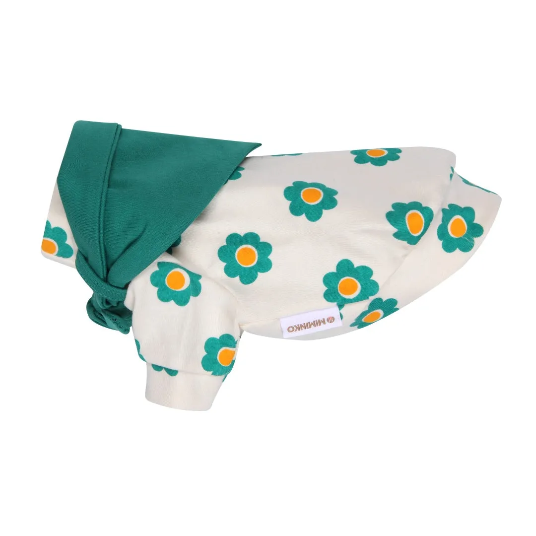 Park Ranger Flower Pullover - Green