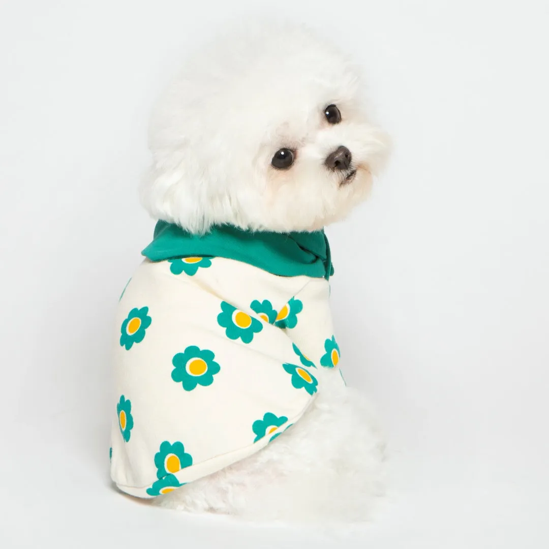 Park Ranger Flower Pullover - Green