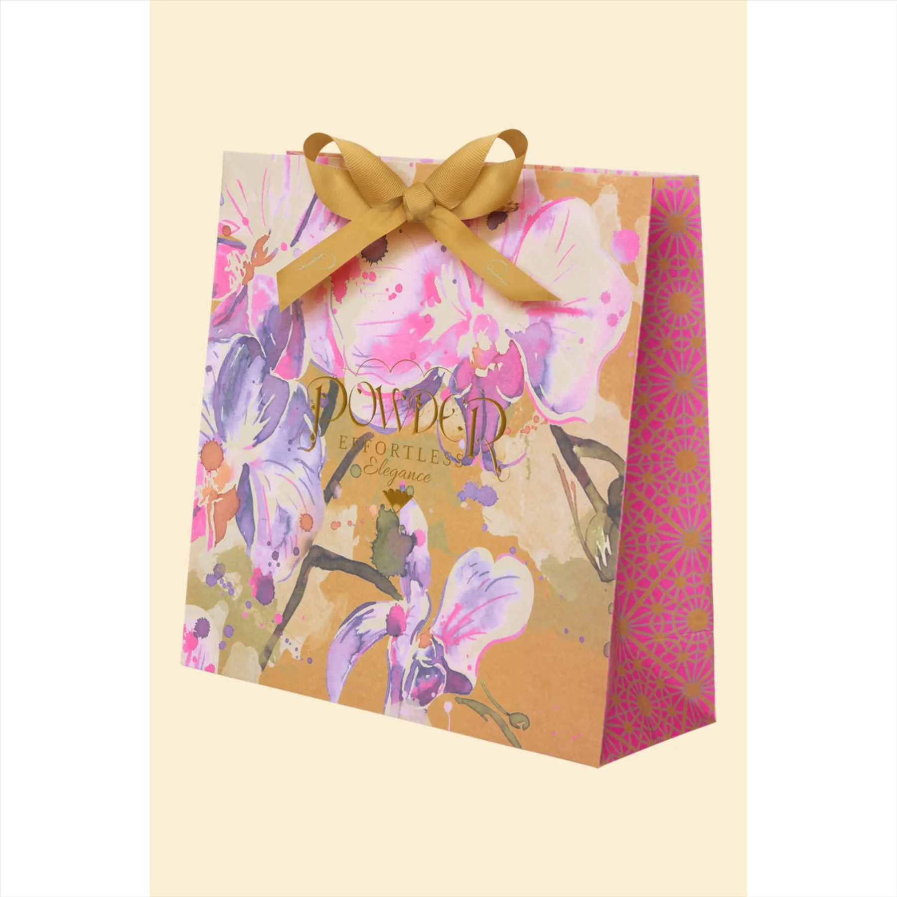 Powder Delicate Tropical Kimono Jacket | Dark Rose