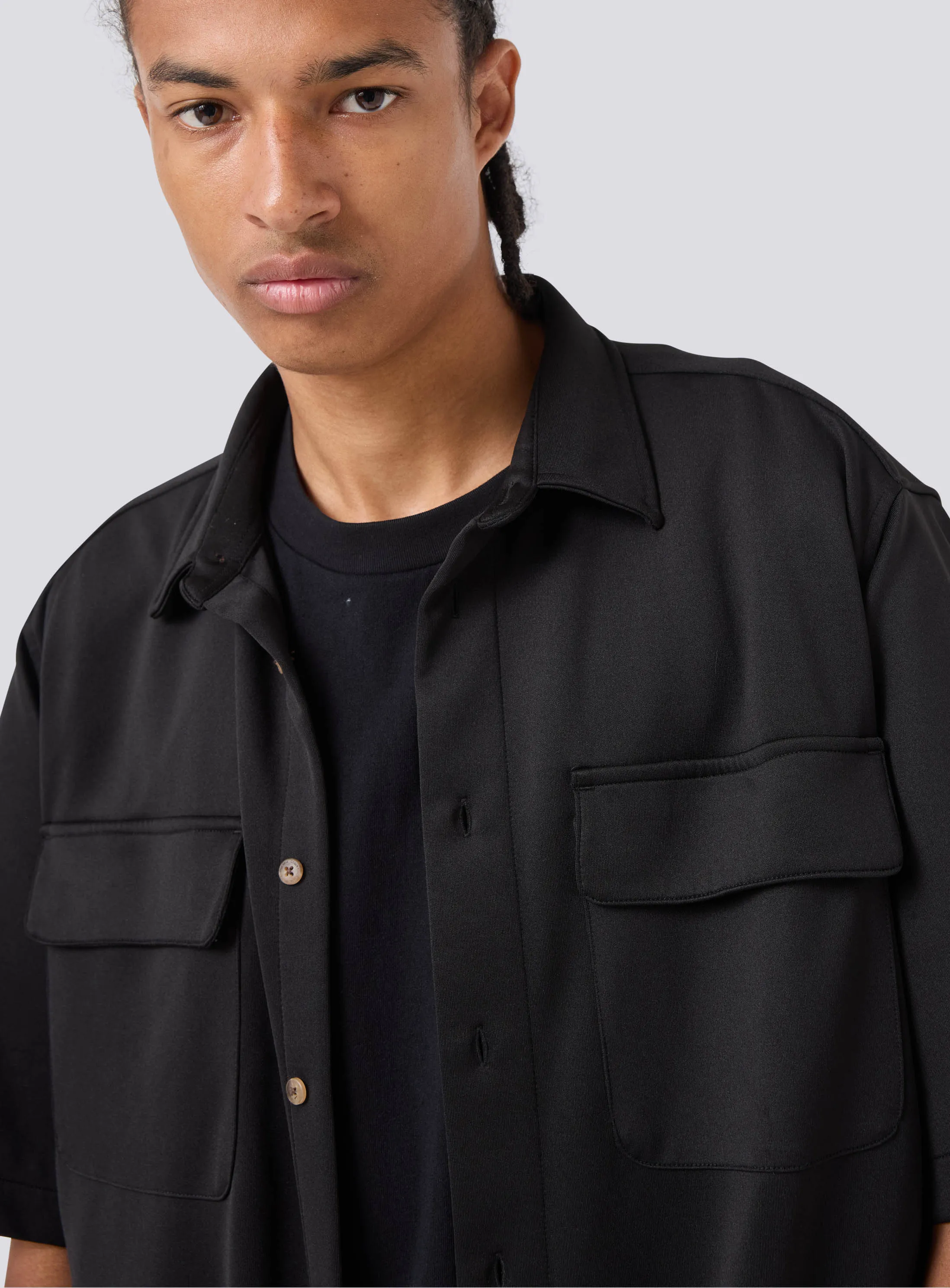 Puff Shirt Black