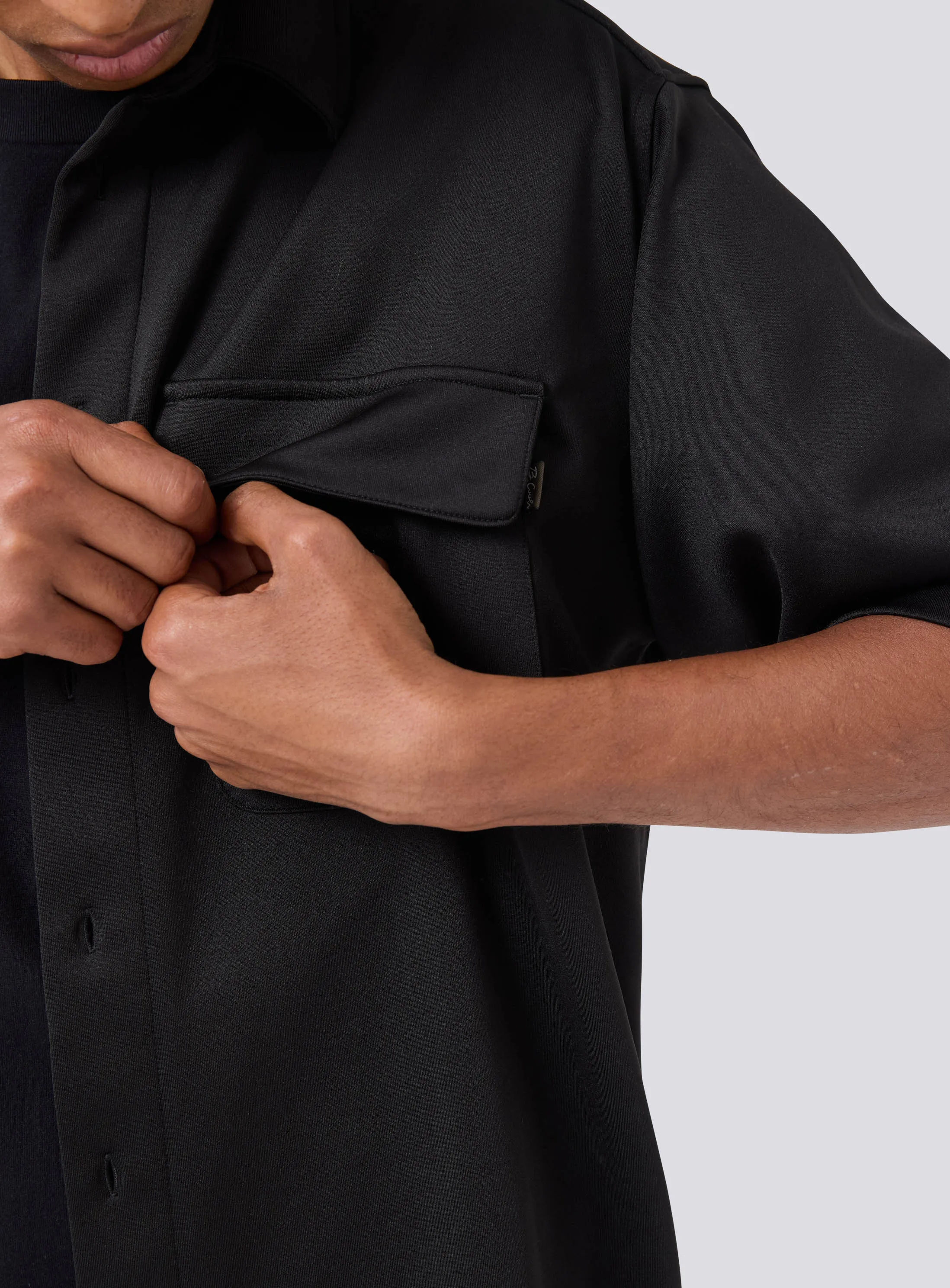 Puff Shirt Black