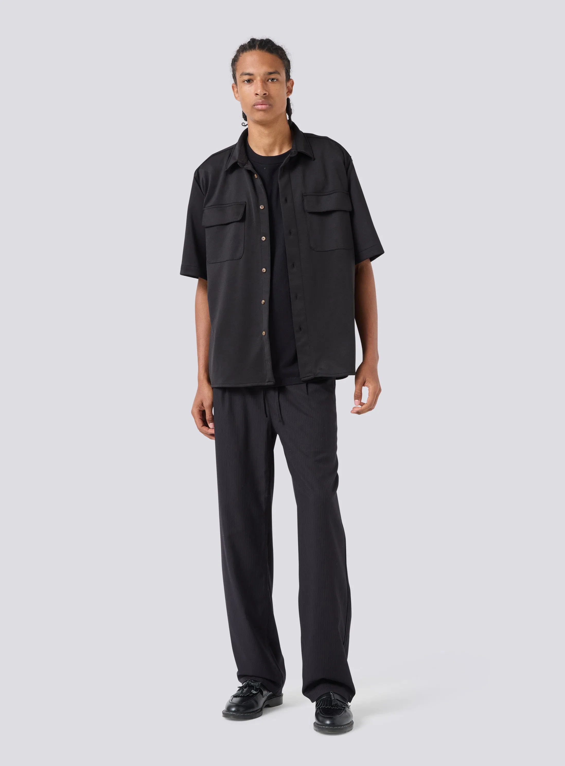 Puff Shirt Black
